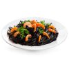 Shrimps with seaweed